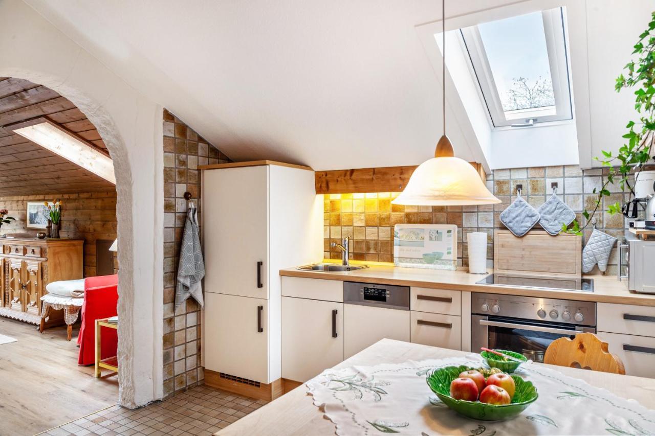 Aurikel Apartment การ์มิช-พาร์เทนเคียร์เชน ภายนอก รูปภาพ